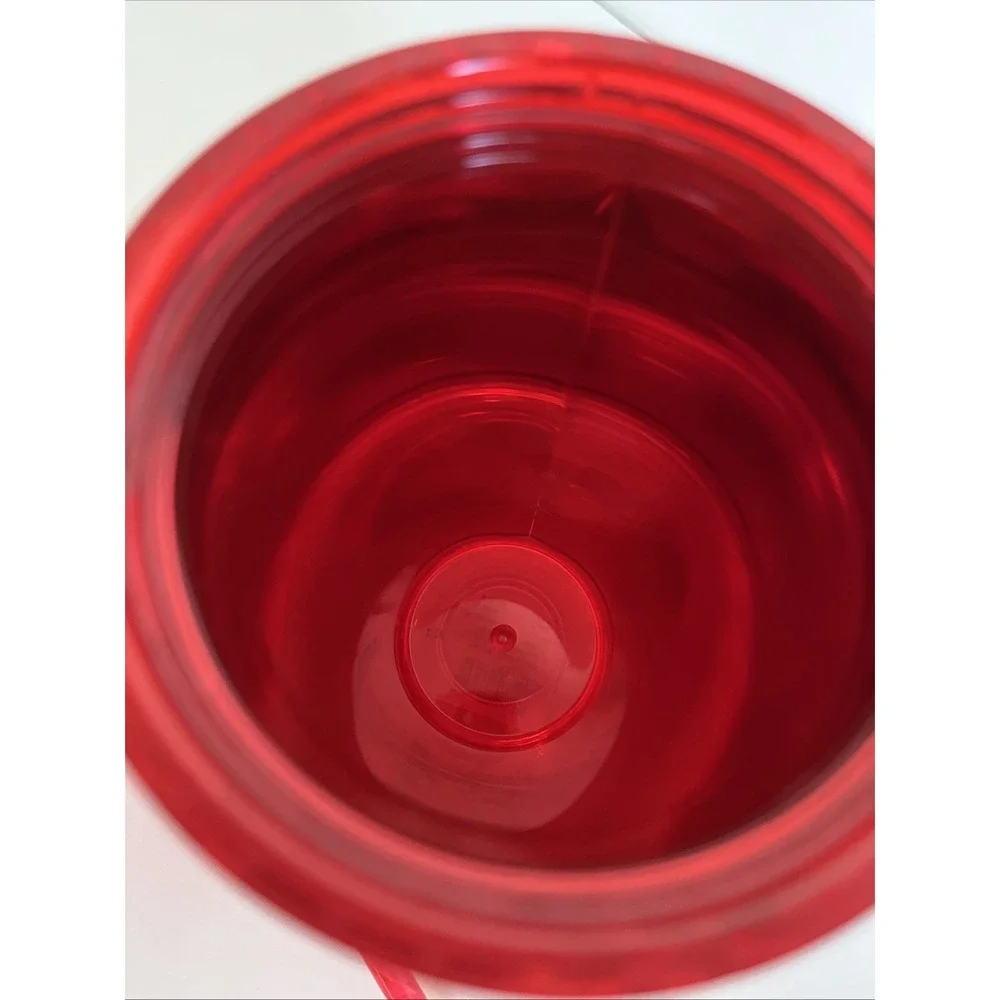 Starbucks Holiday 2023 RED Jeweled Prism 16oz Tumbler With Straw